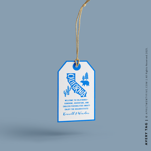 AVERY | California Map Tote