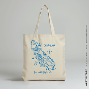 AVERY | California Map Tote