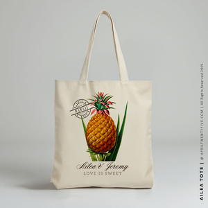 AILEA | Hawaiian Pineapple Canvas Tote