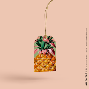 AILEA | Hawaiian Pineapple Canvas Tote
