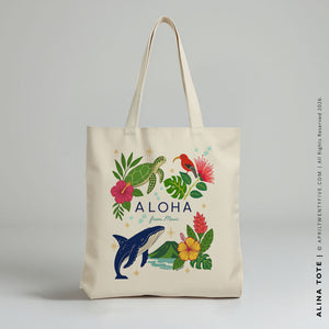 Alina Maui Hawaii Tote | Canvas Tote