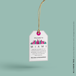 Load image into Gallery viewer, ALLISON | Southbeach Miami Florida Canvas Tote
