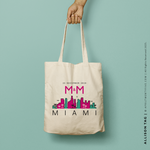 Load image into Gallery viewer, ALLISON | Southbeach Miami Florida Canvas Tote
