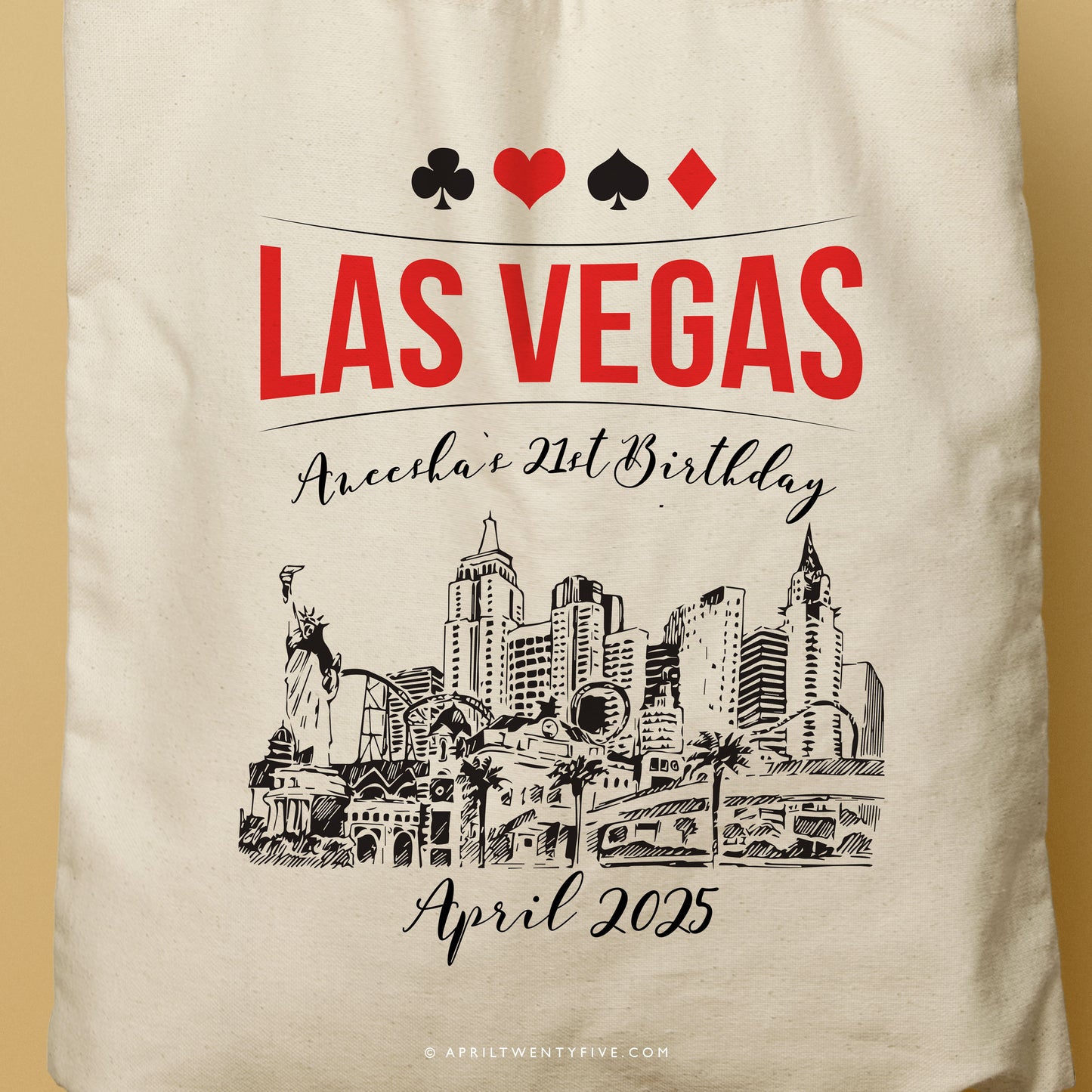 AMEET | Las Vegas, Nevda Canvas Tote