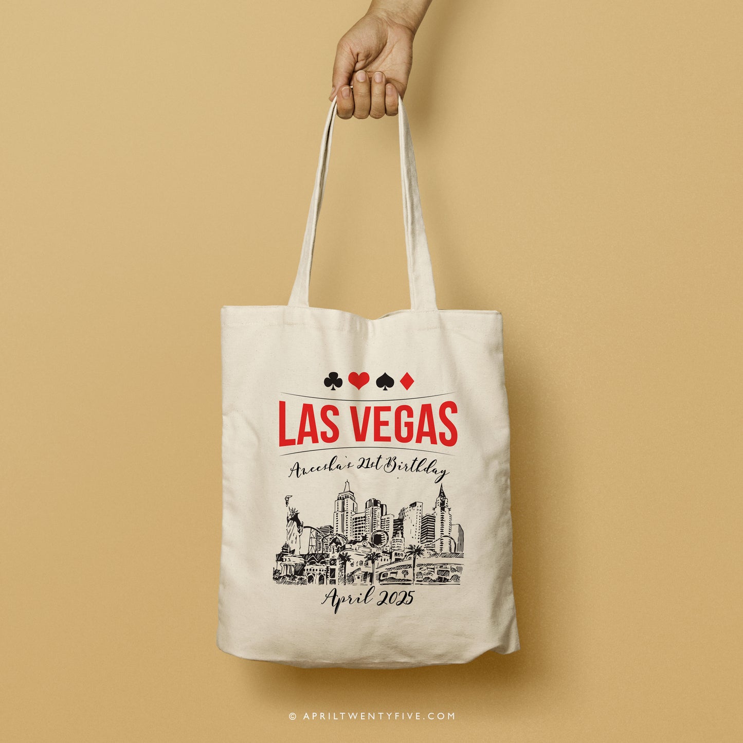 AMEET | Las Vegas, Nevda Canvas Tote