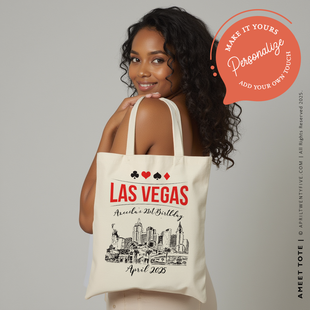 AMEET | Las Vegas, Nevda Canvas Tote