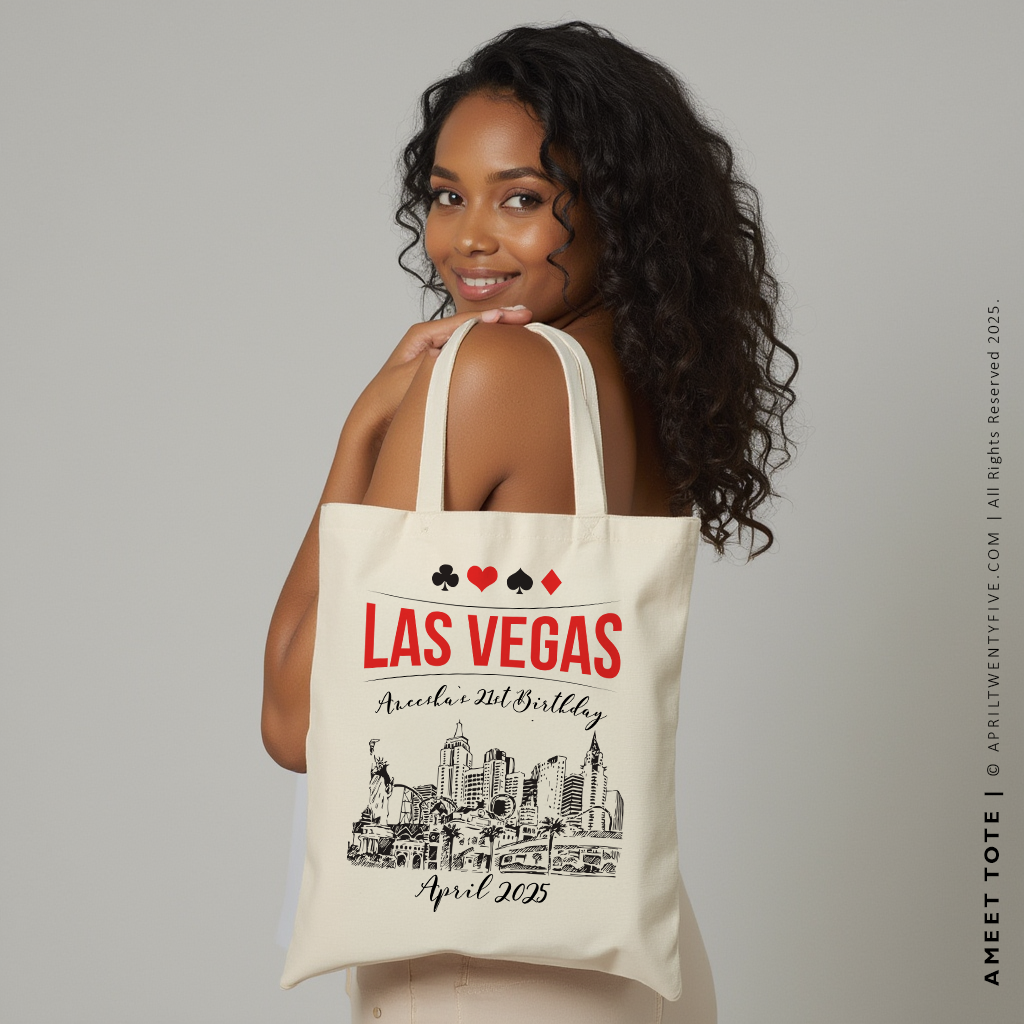 AMEET | Las Vegas, Nevda Canvas Tote