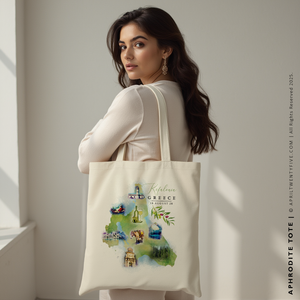 APHRODITE | Kefalonia, Greece Map Tote