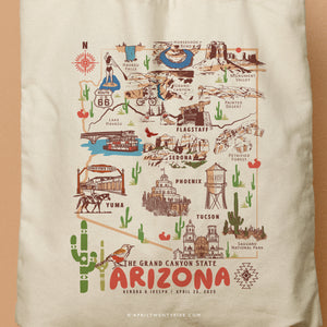 CAMILA | Arizona Canvas Tote