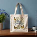 Load image into Gallery viewer, ASTER | Wildflowers of Wisconsin Tote
