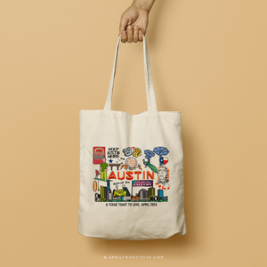 AUSTIN | Austin Texas Canvas Tote
