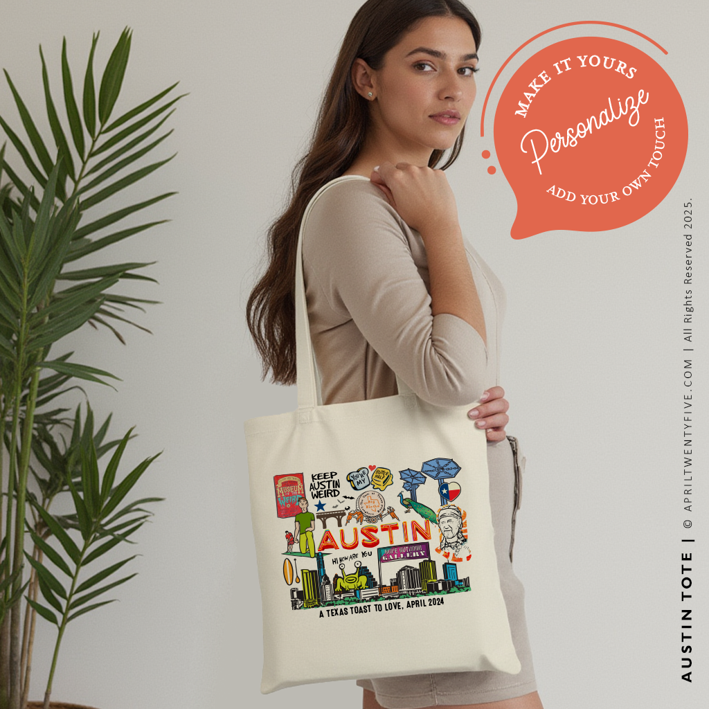 AUSTIN | Austin Texas Canvas Tote