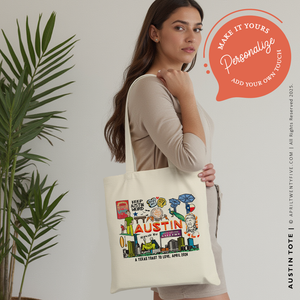 AUSTIN | Austin Texas Canvas Tote