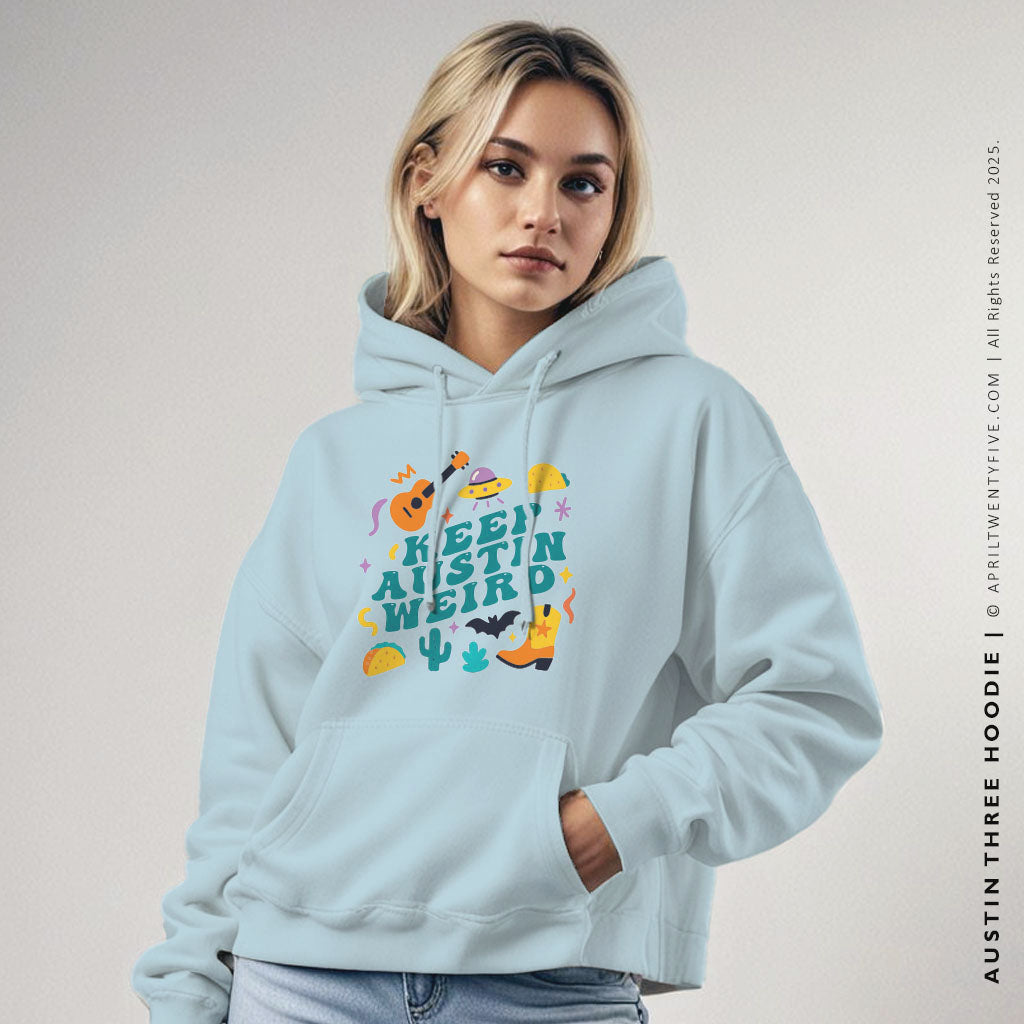 AUSTIN THREE | Keep Austin Weird Women's Hoodie