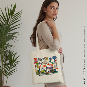 AUSTIN | Austin Texas Canvas Tote