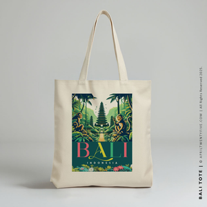 BALI | Bali Indonesia Canvas Tote