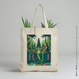 BALI | Bali Indonesia Canvas Tote