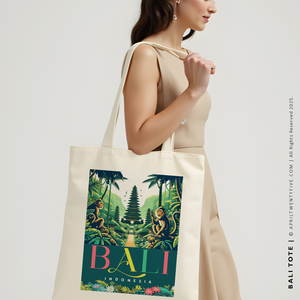 BALI | Bali Indonesia Canvas Tote