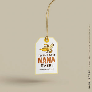 BANANA | Most Loved Nana Canvas Tote