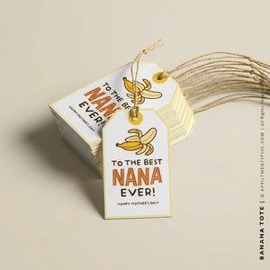 BANANA | Most Loved Nana Canvas Tote