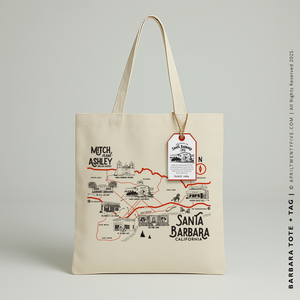 BARBARA | Santa Barbara California Tote