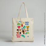 Load image into Gallery viewer, BEATRIZ | Pura Vida, Costa Rica Canvas Tote
