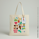 Load image into Gallery viewer, BEATRIZ | Pura Vida, Costa Rica Canvas Tote

