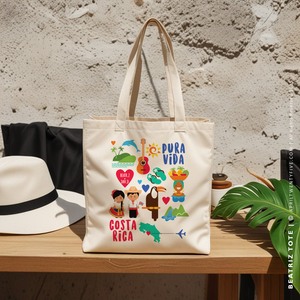 BEATRIZ | Pura Vida, Costa Rica Canvas Tote