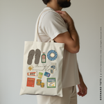 Load image into Gallery viewer, BERNARD | Asian Dad Survival Tote
