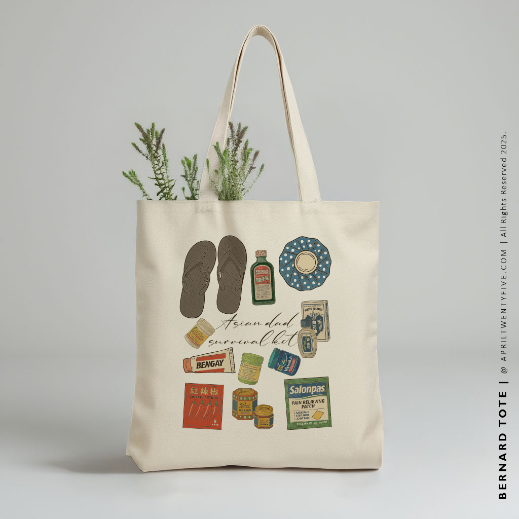 BERNARD | Asian Dad Survival Tote