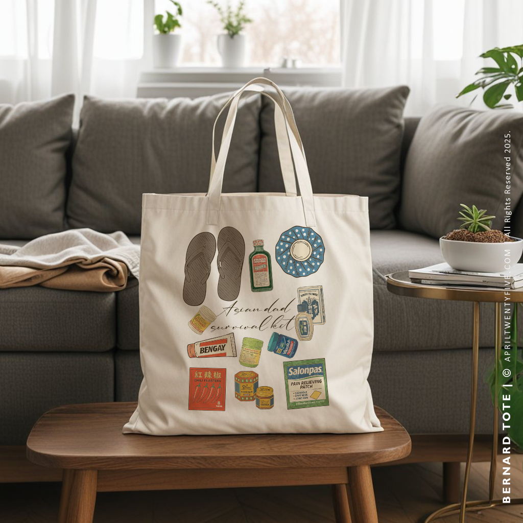 BERNARD | Asian Dad Survival Tote