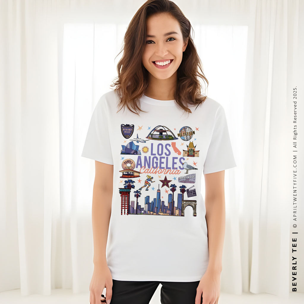 BEVERLY | Los Angeles California Women's Graphic T-shirt
