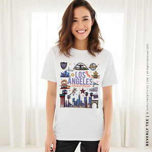 BEVERLY | Los Angeles California Women's Graphic T-shirt