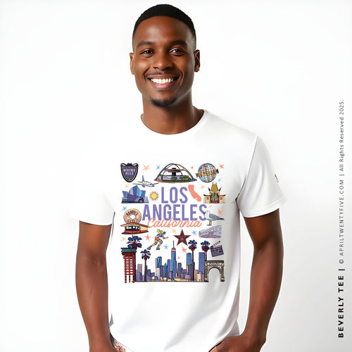 BEVERLY | Los Angeles California Men's Graphic T-shirt