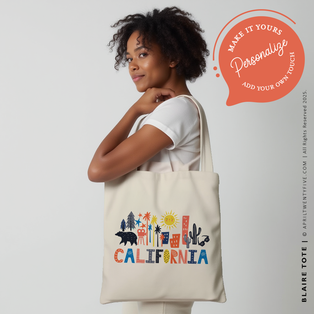 BLAIRE | California Canvas Tote