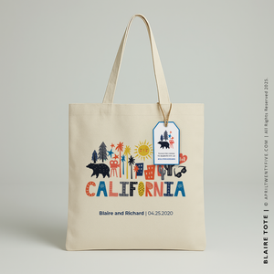 BLAIRE | California Canvas Tote