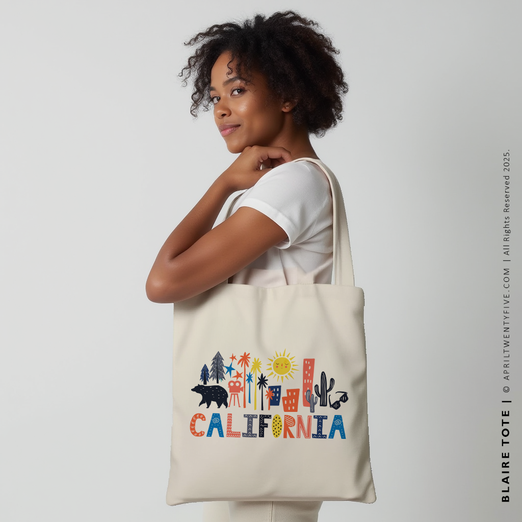 BLAIRE | California Canvas Tote