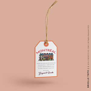 BRIELLE | Montreal Canada Souvenir Tote