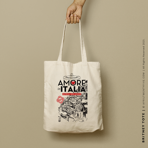 BRITNEY | Positano, Italy Canvas Tote