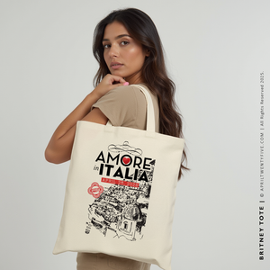 BRITNEY | Positano, Italy Canvas Tote