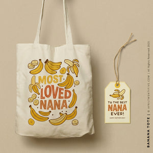 BANANA | Most Loved Nana Canvas Tote