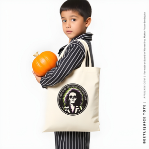 BEETLEJUICE | Movie Canvas Tote