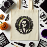 Load image into Gallery viewer, BEETLEJUICE | Movie Canvas Tote
