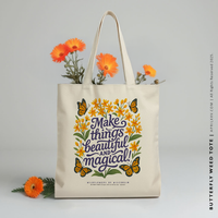 BUTTERFLY WEED | Wildflowers of Wisconsin Tote thumbnail