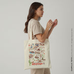 Load image into Gallery viewer, CAMILA | Arizona Canvas Map Tote
