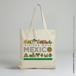 Load image into Gallery viewer, CARMENCITA | Mexican Travel Icons Canvas Tote
