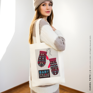 CAROL | Baby It's Cold Outside Christmas Tote