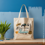 Load image into Gallery viewer, CARRIE | Dayton Ohio Canvas Tote
