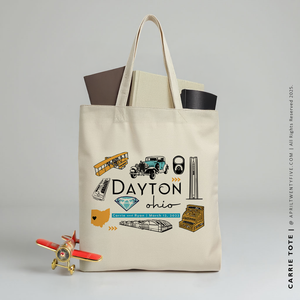 CARRIE | Dayton Ohio Canvas Tote