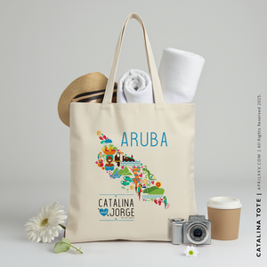 CATALINA | Aruba Map Tote